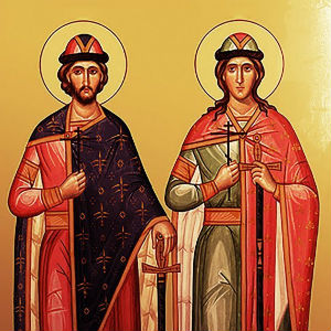 Первые лучики (св.князья Борис и Глеб)