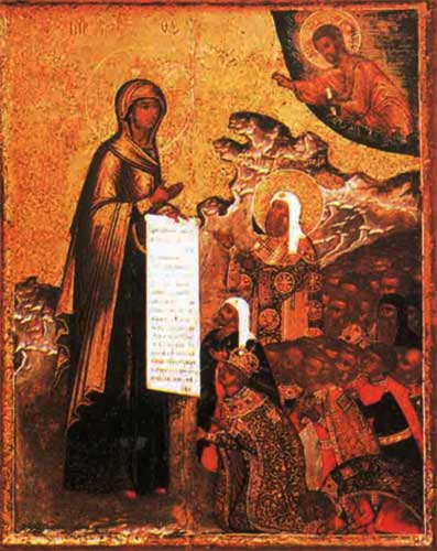 Боголюбская-Московская икона Божией Матери
