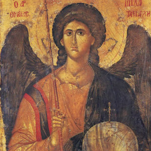 Пред иконою святого Архистратига Михаила