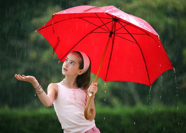 Девочка и дождь