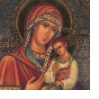 Крестоходная Песчанская икона Божией Матери