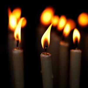Освящение свечей