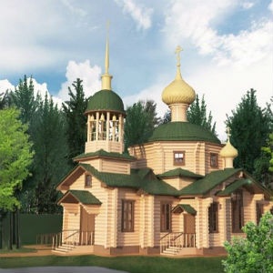 Строительство храма в Левашовской пустоши