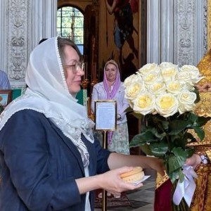Молебен в Исаакиевском соборе