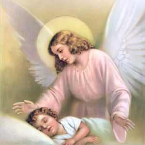 Ангел у постели ребенка